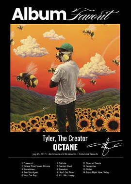 Tyler, The Creator Flower Boy Album Art