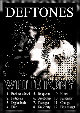 Deftones White Pony Album Poster