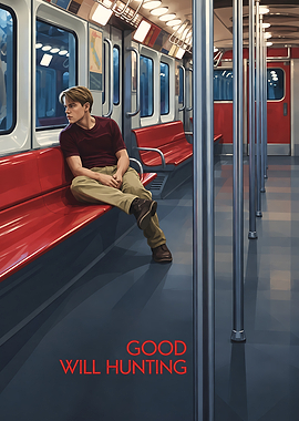 Good Will Hunting Subway Poster