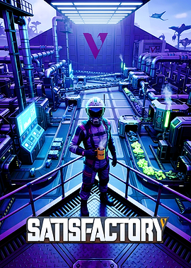 Satisfactory Game Art