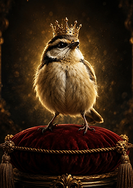 Tiny Crowned Bird – Big Ego
