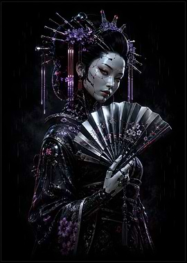 Cyber Geisha Midnight Sakura