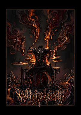 Whiplash Drummer Fantasy Art