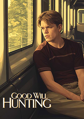 Good Will Hunting Movie Poster Art