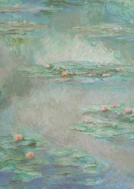 Claude Monet Water Lilies Painting