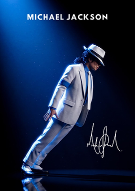 Michael Jackson Smooth Criminal Lean Poster