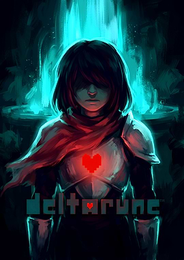 Kris from Deltarune Digital Art