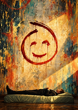 The Mentalist Red John Smiley Poster