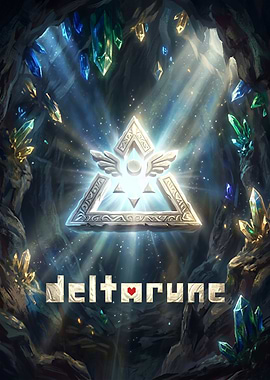 Deltarune Delta Rune Emblem Cave Art
