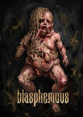 Blasphemous Game Art Poster