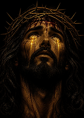 Jesus Christ with Crown of Thorns
