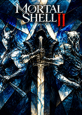 Mortal Shell 2 Stained Glass Poster