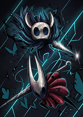 Hollow Knight and Hornet Fan Art