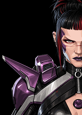 Female Warrior Portrait