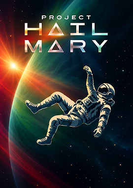 Project Hail Mary Astronaut Poster