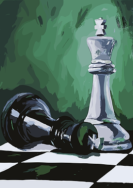 Checkmate Chess King Victory