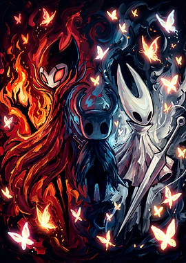 Hollow Knight Trio Fan Art