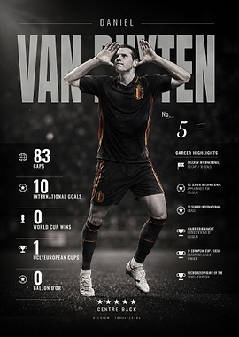 Daniel Van Buyten - Belgium No. 5