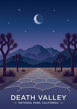Death Valley National Park Poster