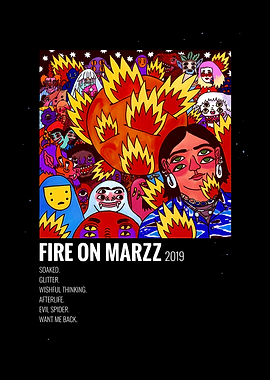 Fire on Marzz Album Cover Art