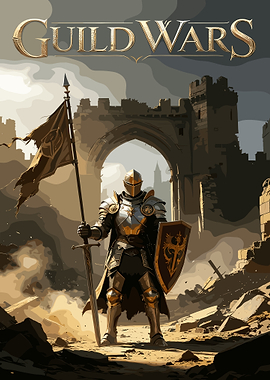 Guild Wars Knight Poster