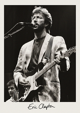 Eric Clapton Performing Live