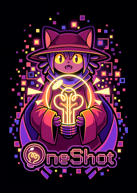OneShot Niko with Glowing Lightbulb