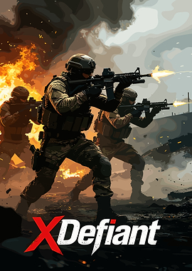 XDefiant Tactical Combat Poster