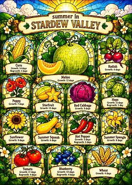 Stardew Valley Summer Crops Guide