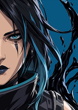 Catalyst Female Character Portrait