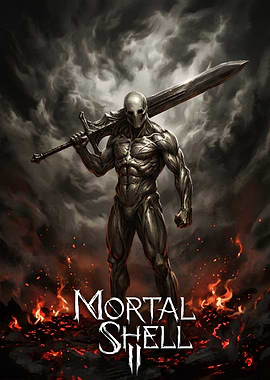 Mortal Shell 2 Dark Fantasy Poster