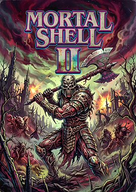 Mortal Shell II Dark Fantasy Poster