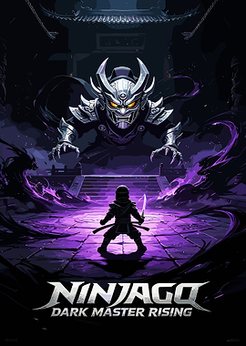 Ninjago Dark Master Rising Poster
