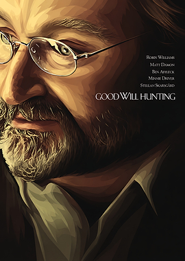 Good Will Hunting Minimalist Movie Poster