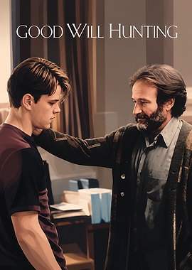 Good Will Hunting Movie Poster Art