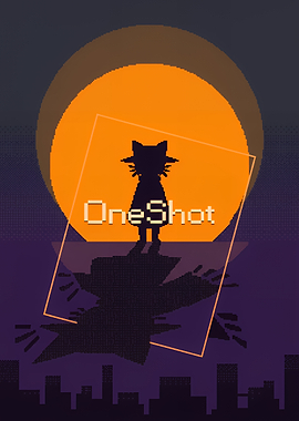 OneShot Game Pixel Art Poster