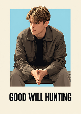 Good Will Hunting Minimalist Movie Poster