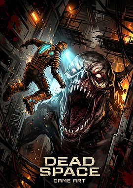 Dead Space Isaac Clarke vs Necromorph