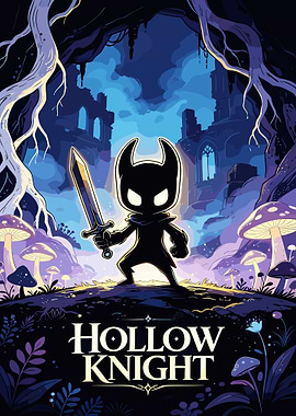 Hollow Knight Game Poster
