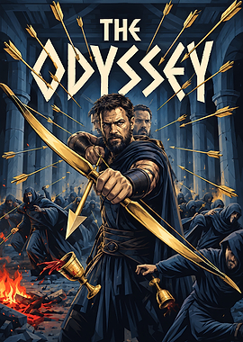 The Odyssey Epic Warrior Poster