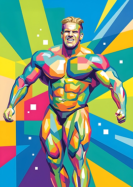 Jay Cutler Pop Art Portrait