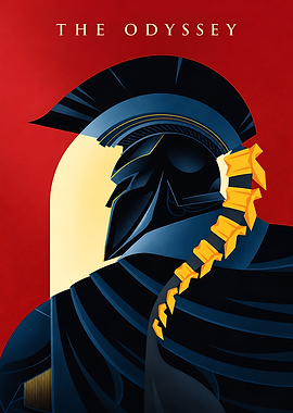 The Odyssey Spartan Warrior Poster
