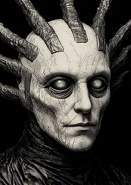 Ethereal Alien Being Portrait