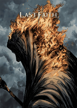 The Last Faith Flaming Figure