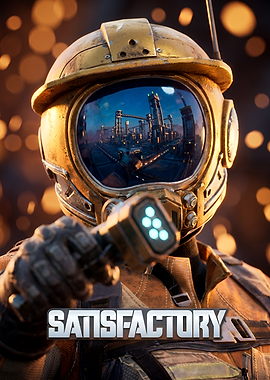 Satisfactory Game Character Portrait
