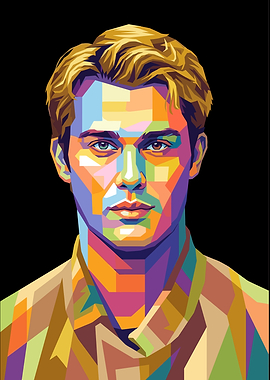 Nicholas Galitzine Pop Art Portrait