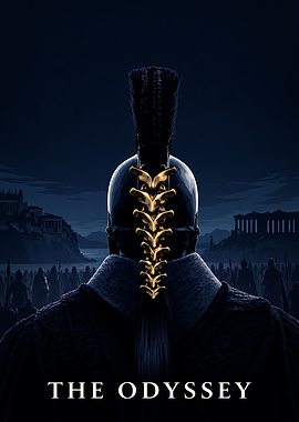 The Odyssey Spartan Warrior Poster