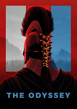 The Odyssey Spartan Warrior Poster