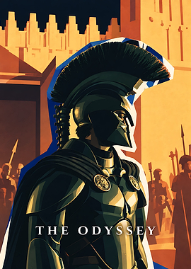 The Odyssey Spartan Warrior Poster