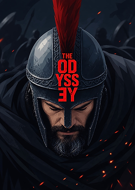 The Odyssey Spartan Warrior Poster